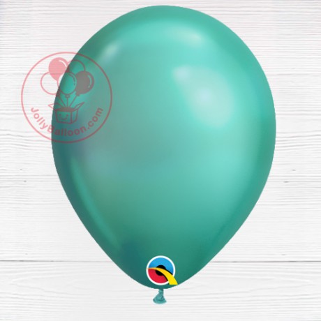 11" 金屬色 氣球 (綠色)