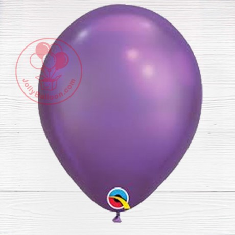 11" 金屬色 氣球 (紫色)