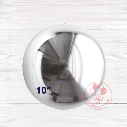 10" 鋁膜正圓形氣球 (銀色)