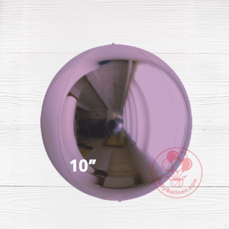 10" 鋁膜正圓形氣球 (淺紫色)