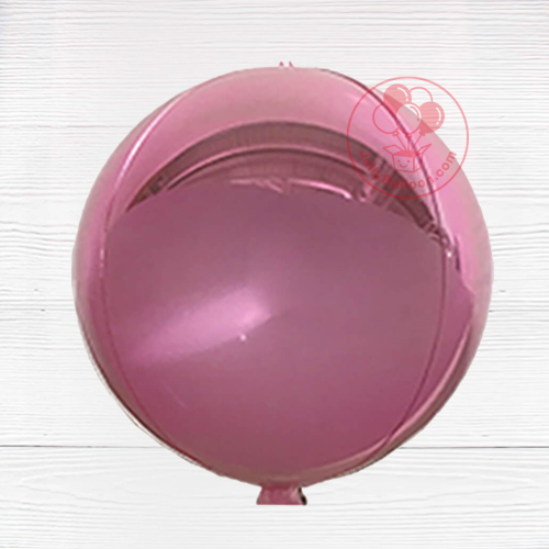 16" 鋁膜正圓形氣球 (亮粉色)