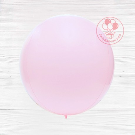 16" 鋁膜正圓形氣球 (淡粉色)