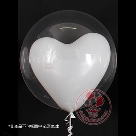 16" Crystal Balloon 370mm  (Non-Foil Balloon)