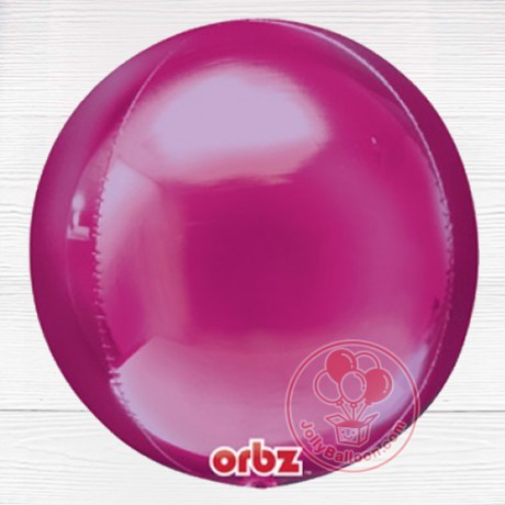 16" 鋁膜正圓形氣球 (粉紅色)