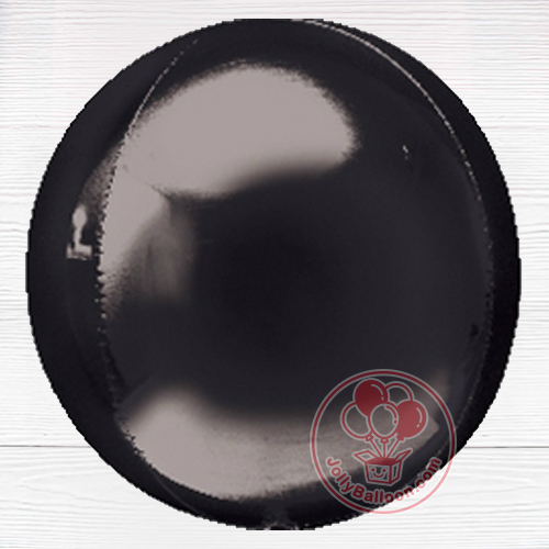 16" 鋁膜正圓形氣球 (黑色)