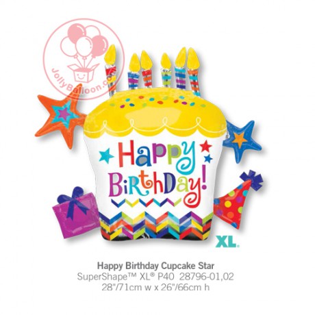 28" 生日快樂蛋糕