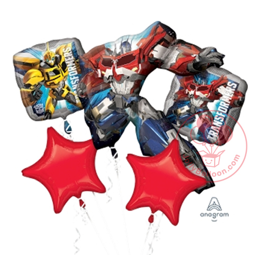 'Transformers Animated Bouquet of Balloons