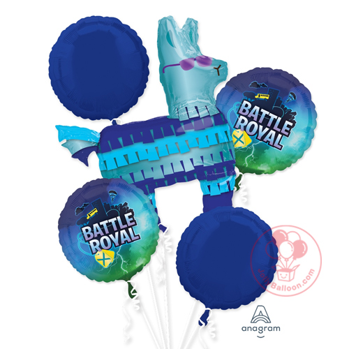 'Bouquet Battle Royal Llama Balloon