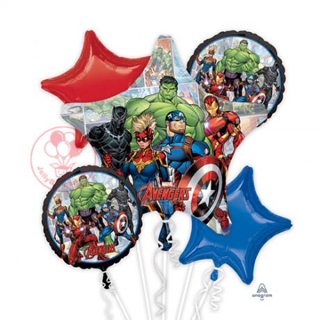'Bouquet Avengers Marvel Powers Unite Balloon