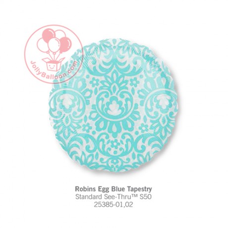 18" 羅賓斯蛋藍色掛毯（非鋁箔氣球）