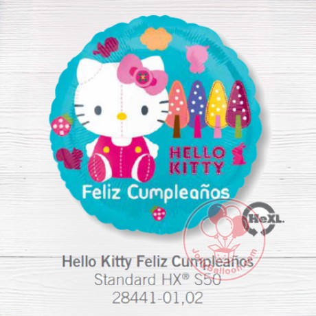18" Hello Kitty 生日快樂
