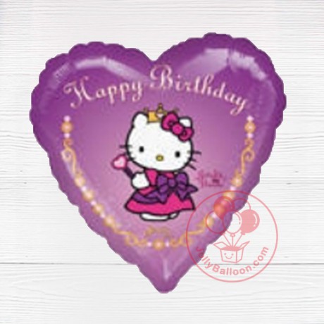 18" 小公主Hello Kitty-生日快樂