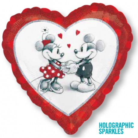 18" Mickey and Minnie Love