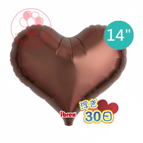 14" Ibrex Jelly Heart (Metallic Brown)