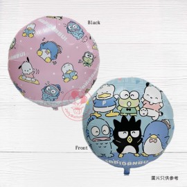 18" Sanrio 男團HAPIDANBUI 氣球 (2面不同圖案)